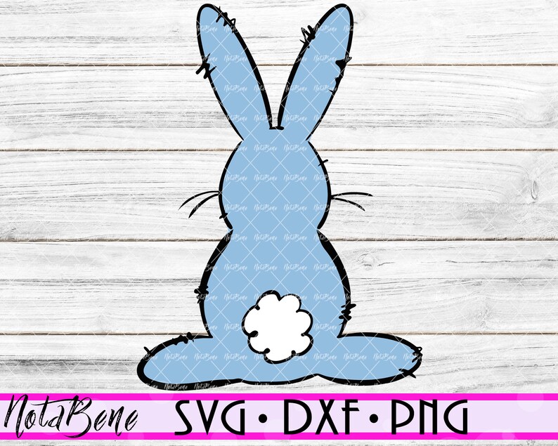 Download Easter Bunny Silhouette SVG Cut file Cute Rabbit svg Bunny ...