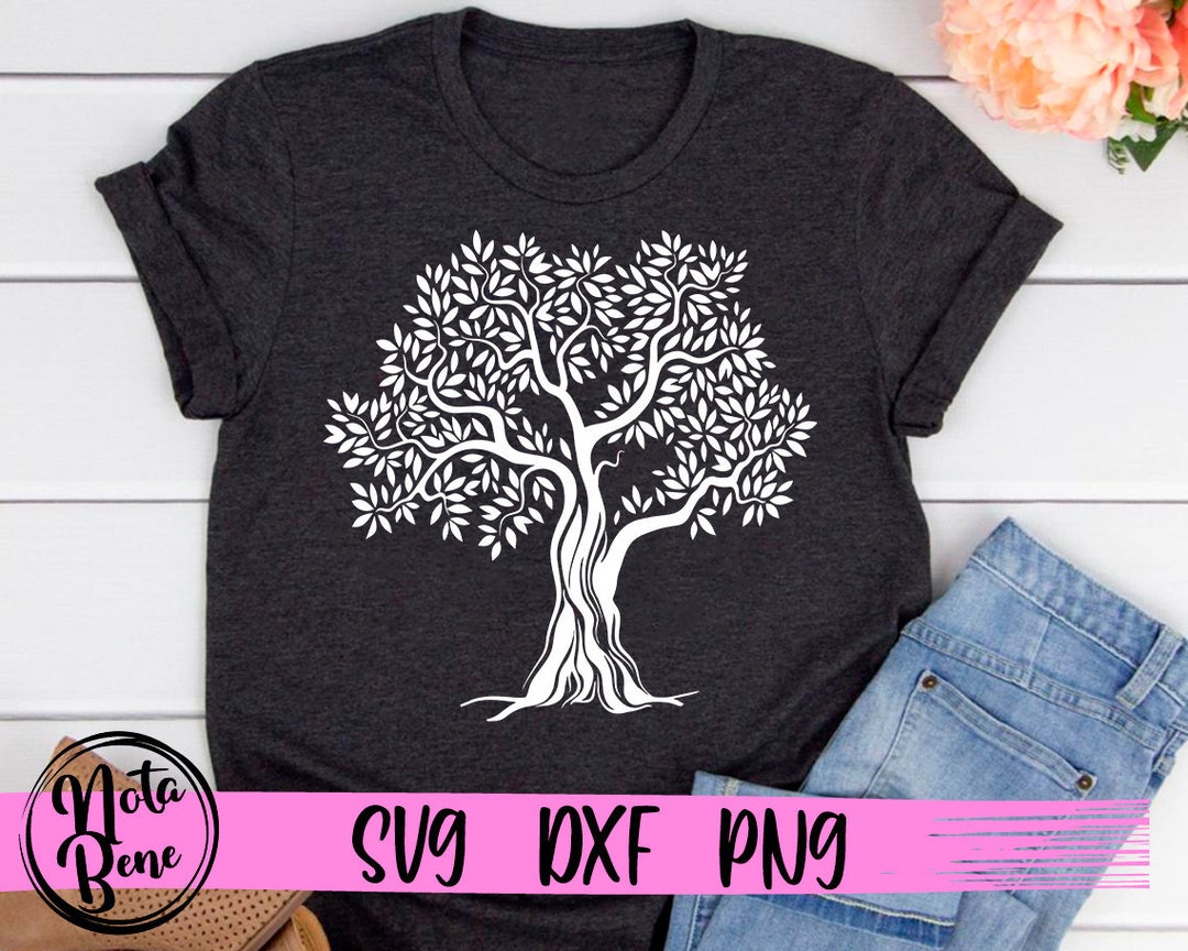 Tree SVG Cut File, Family Tree Svg, Family Tree Monogram SVG, Family