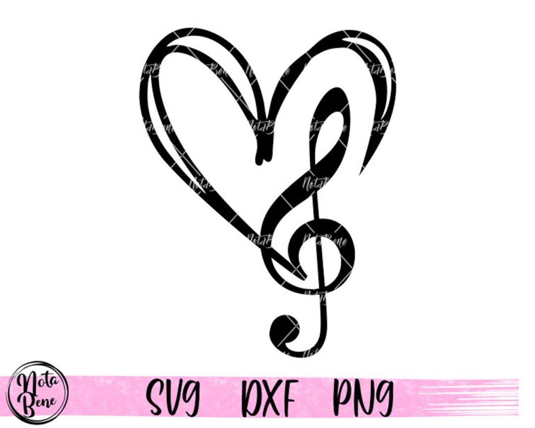 SVG　Etsy　Svg　Logo　G　file　Treble　Symbol　Svg　Cutting　Vector　Music　PNG　Illustration　Sheet　Element　Clef　Design　Note　Classical　Music　Svg　Love　Heart　日本