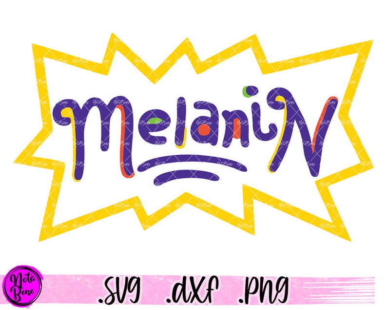 Download Melanin SVG PNG Vector Cut file Cricut Silhouette | Etsy