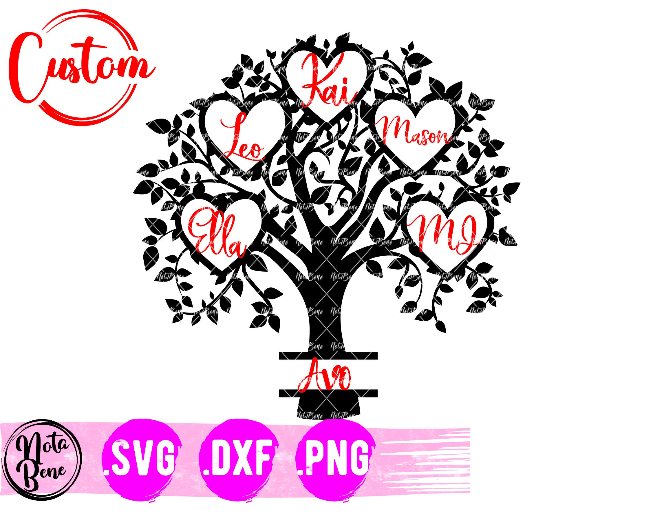 Free Free 243 Family Tree Monogram Svg SVG PNG EPS DXF File