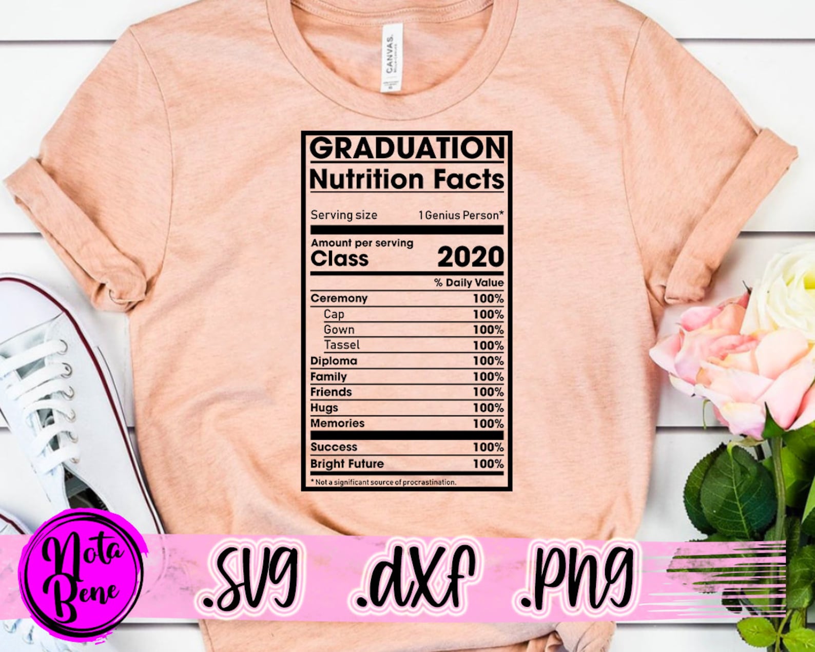 Graduation Nutrition Facts SVG Cut file Gradation Svg Senior Etsy