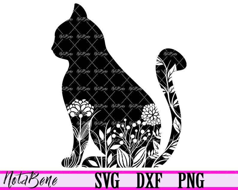 Download Floral Cat Svg Cut File Floral Cat Svg Mandala Cat Svg Papercut Template Floral Cat Svg Flowers Cat Svg Clipart Cricut Silhouette Dxf Png Clip Art Art Collectibles