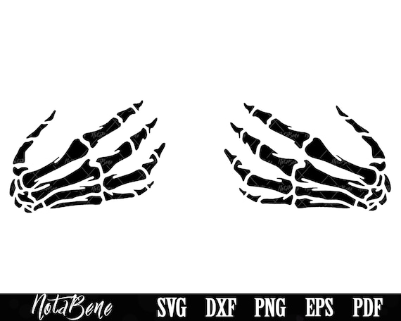 Skeleton Hands SVG, Skeleton Boob Hands SVG, Halloween Svg, Trick or Treat  Svg, Halloween Shirt Transfer Cricut Clipart Cut File CNC Plasma -   Canada