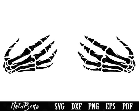 Skeleton Hands SVG, Skeleton Boob Hands SVG, Halloween Svg, Trick or Treat  Svg, Halloween Shirt Transfer Cricut Clipart Cut File CNC Plasma -   Canada