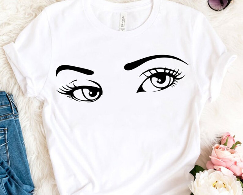 Download Lady Eyelashes Makeup Artist Design Svg Eyebrows Svg Cut File Eyes Svg Woman Eyes Svg Shirt Print Png Svg Cricut Clipart Clip Art Art Collectibles