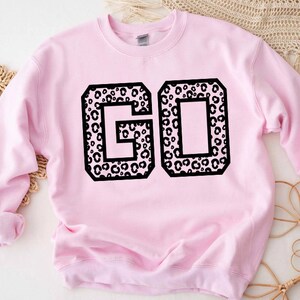 Go Leopard Print SVG Go Cheerleader Svg Go Cheetah Print - Etsy