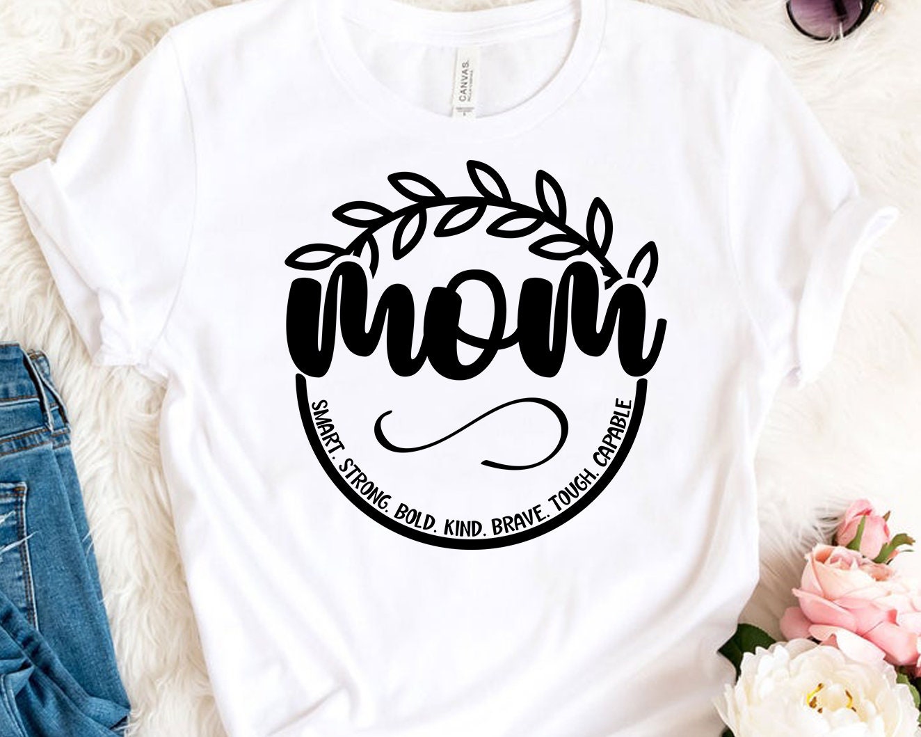Mom SVG Mother's Day Svg Mama Shirt Svg Inspirational | Etsy