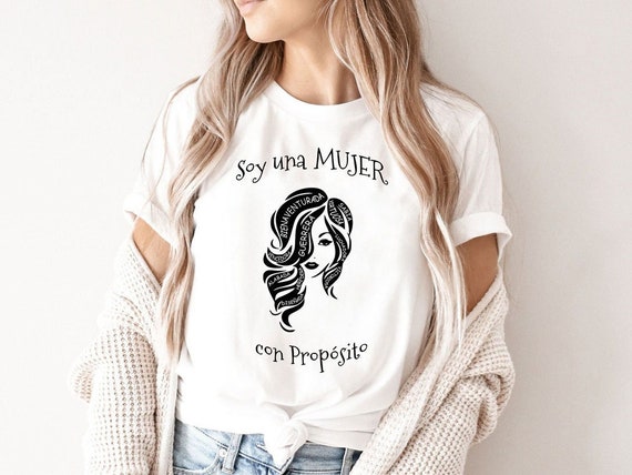 Spanish Woman SVG, Mujer latina svg, Mujer mexicana svg, Mujer con proposito svg, Fierce svg Cricut Cut file Sublimation