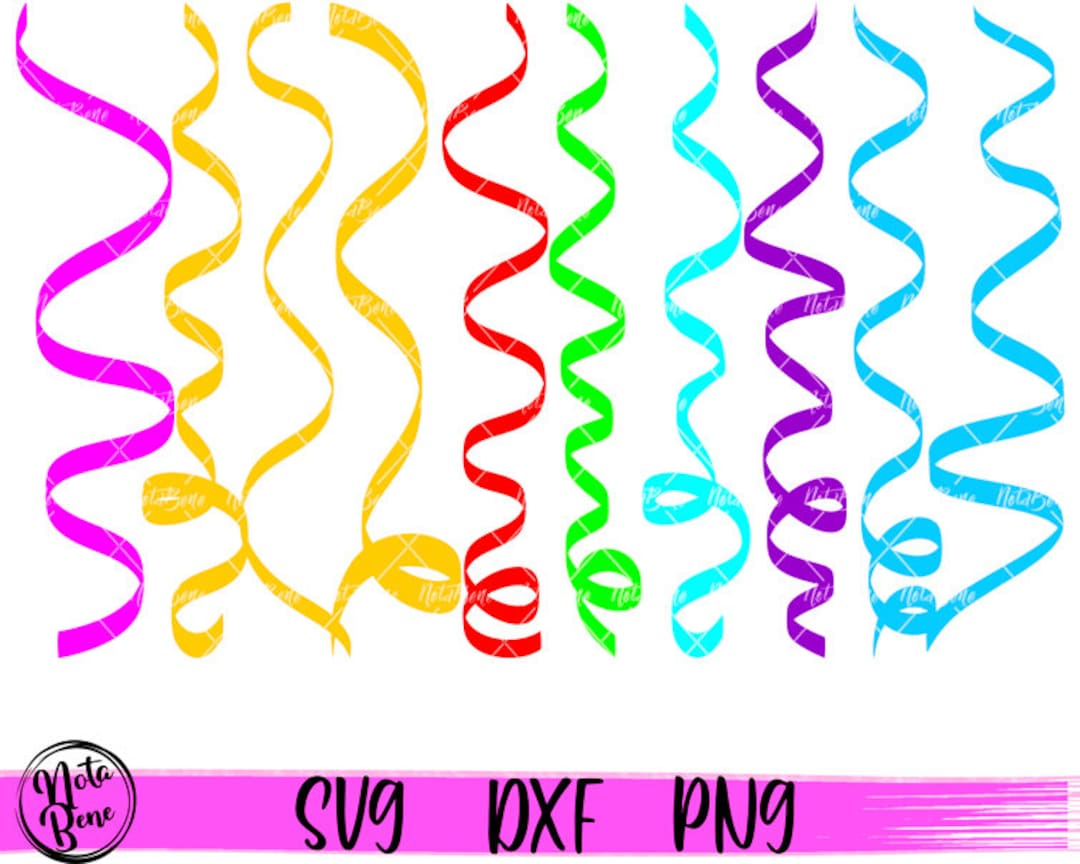 Vector Colorful Party Streamers Stock Illustration - Download Image Now -  2015, Anniversary, Backgrounds - iStock