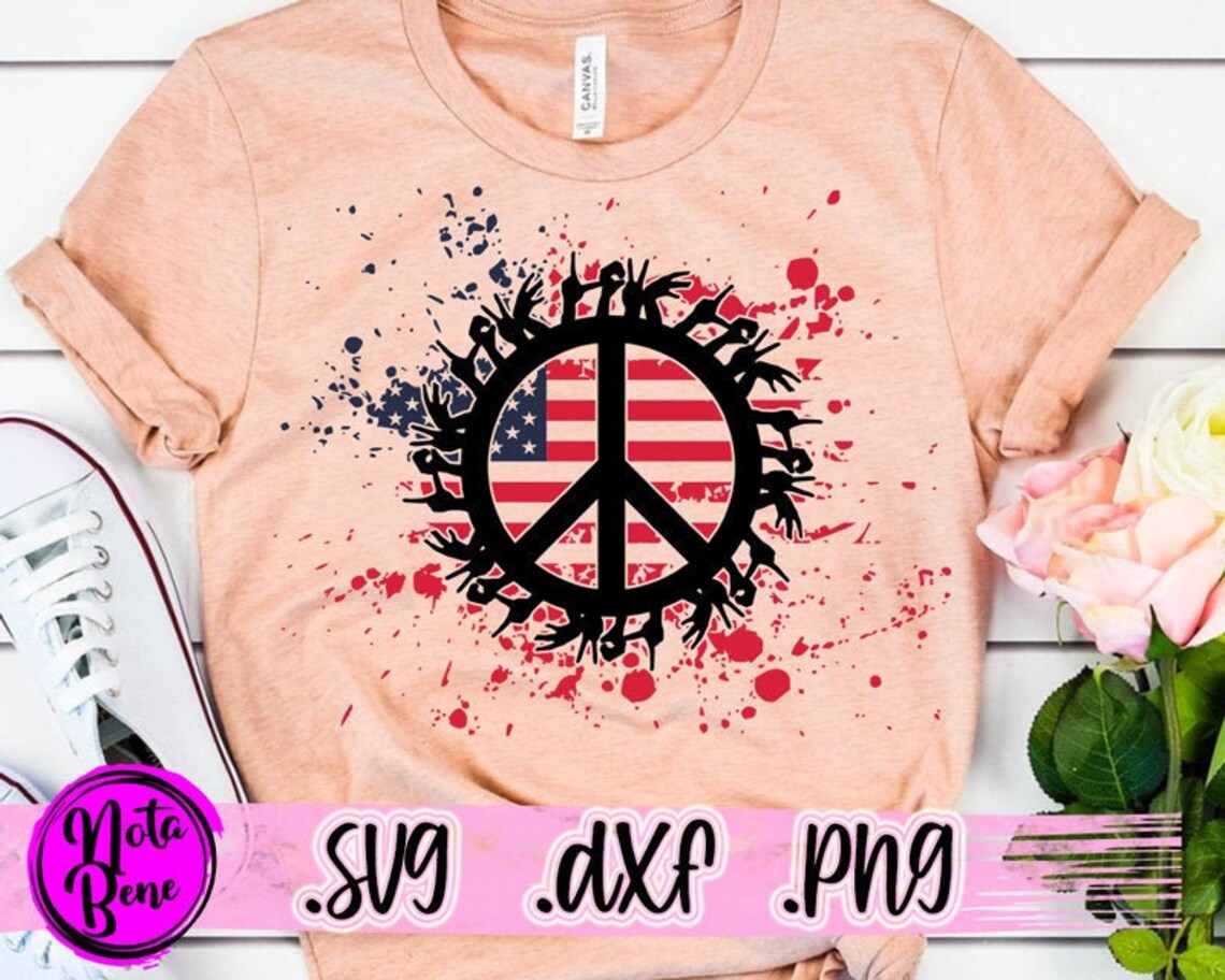 Be Kind Svg ASL Love Peace Svg Cut file Be Kind Hands Sign ...