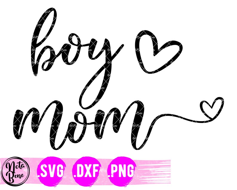 Download Boy Mom SVG Mama Mommy Mom of boys Cut File Cricut Mother of | Etsy