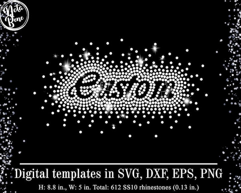 CUSTOM Rhinestone Template SVG Rhinestone Personalized SVG Etsy CUSTOM Rhinestone Template SVG Rhinestone Personalized SVG Etsy