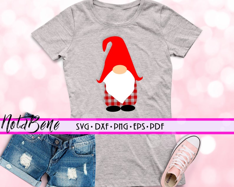 Download Gnome SVG Buffalo Plaid Gnome Svg Gnome Shirt Svg Gnome | Etsy