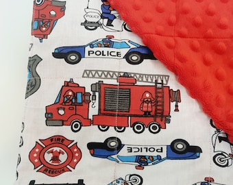 Manta lastrada para camiones de bomberos, manta sensorial, todos los tamaños y pesos disponibles, selección de colores de respaldo