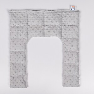 Weighted collar light grey