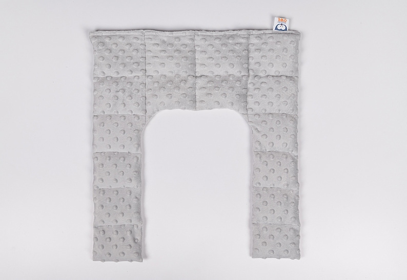 Weighted collar light grey