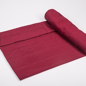 Cherry Red Cotton Top Weighted Blanket  for Children and Adults, selection of fabrics and colours - cooling and soft. 0-20kg. Create yours!