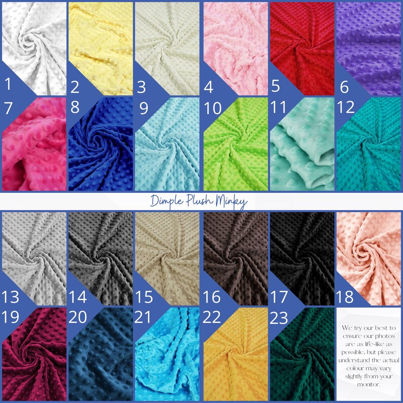 a collage of different colors of fabric