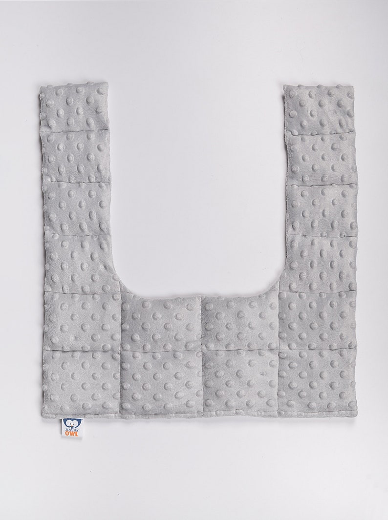 Weighted collar light grey