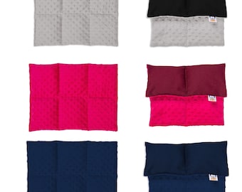 Beschwertes Schoßkissen mit weicher, plüschiger Seite, beruhigendes Schoßkissen gegen Angstzustände und Essensreste für Klassenzimmer