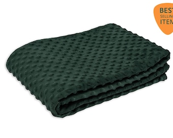 Weighted Blanket Cover, Weighted Duvet Cover, 100% Personalisable, Size Selection, Free Ties and Stripe Attachments, Perfect Sensory Gift