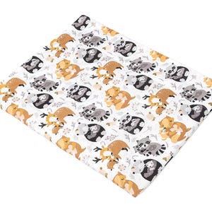 Forest Family Weighted Blanket for Children and Adults, selection of fabrics and colours - cooling and soft. 0-20kg. Make it yours!
