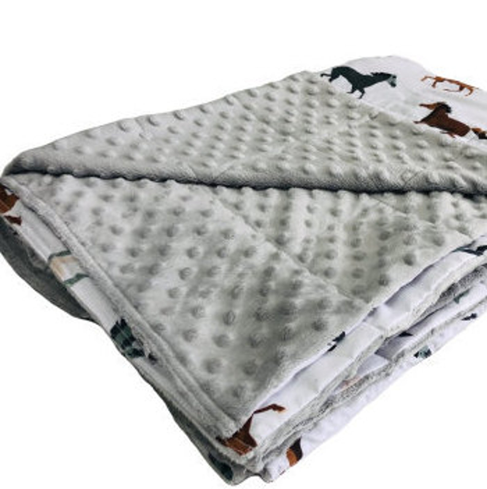 Horses Weighted Blanket Weighted Therapy Blanket Etsy