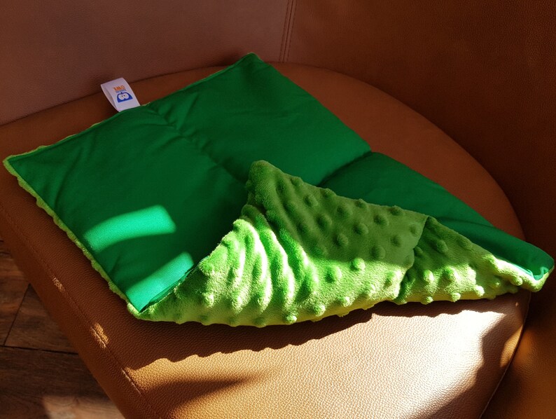 Soft Weighted Lap Pillow Sensory Lap Pad Sensory Weight Etsy UK