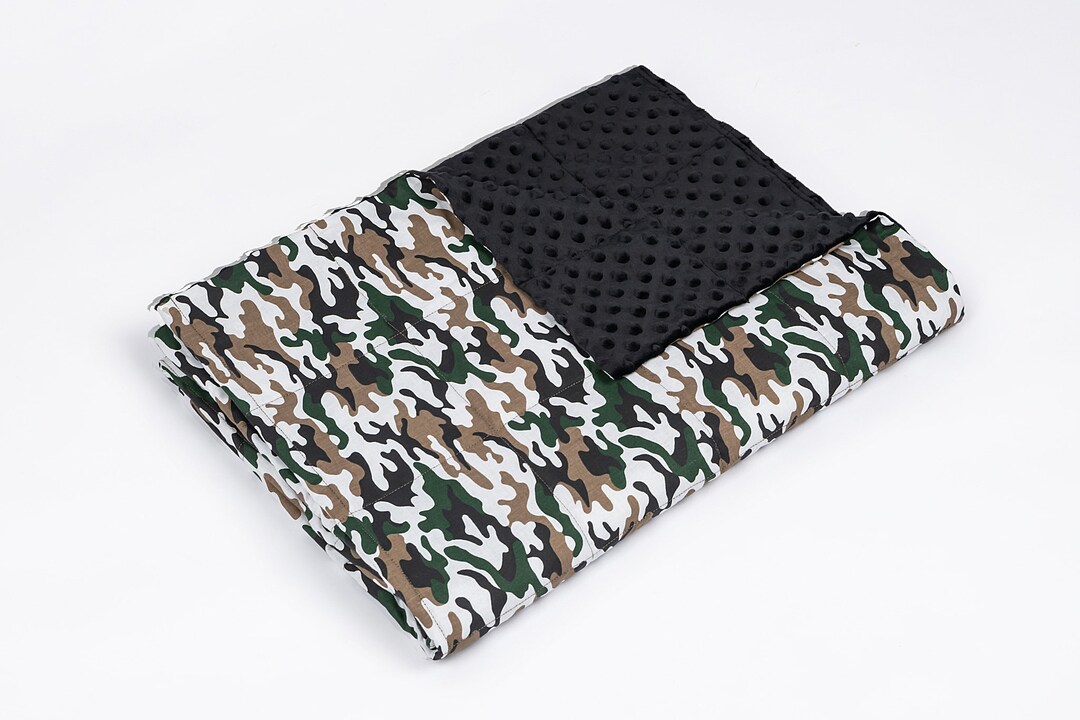 Camo weighted blanket hotsell