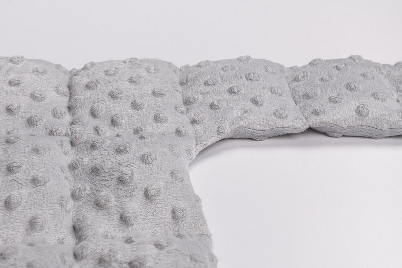 Weighted collar light grey
