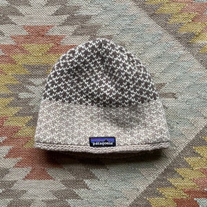 Wool Patagonia Knit Pattern Insulated Soft Inner Lining Beanie