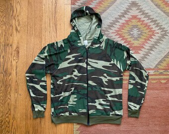 tree bark camo hoodie