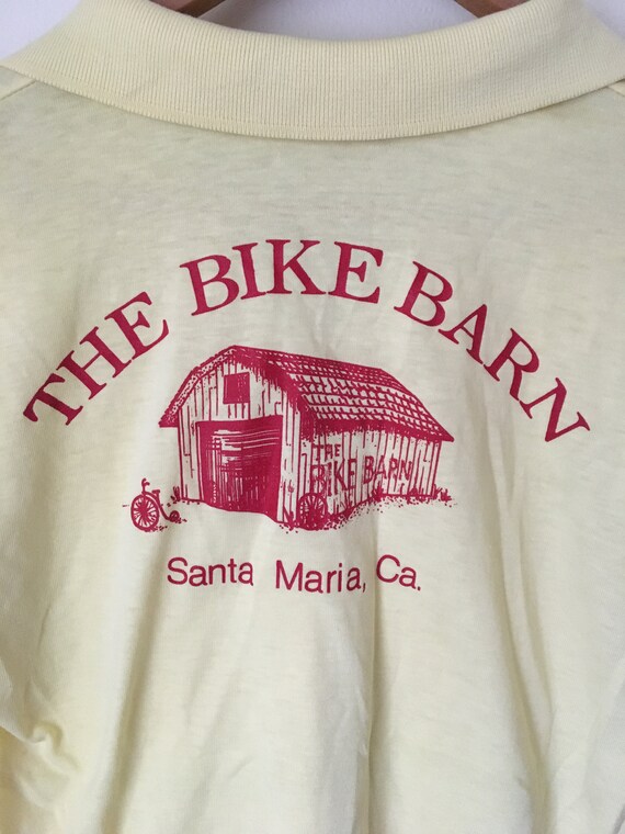 Biker Barn Santa Maria Ca Hanes Polo Shirt 80s Etsy