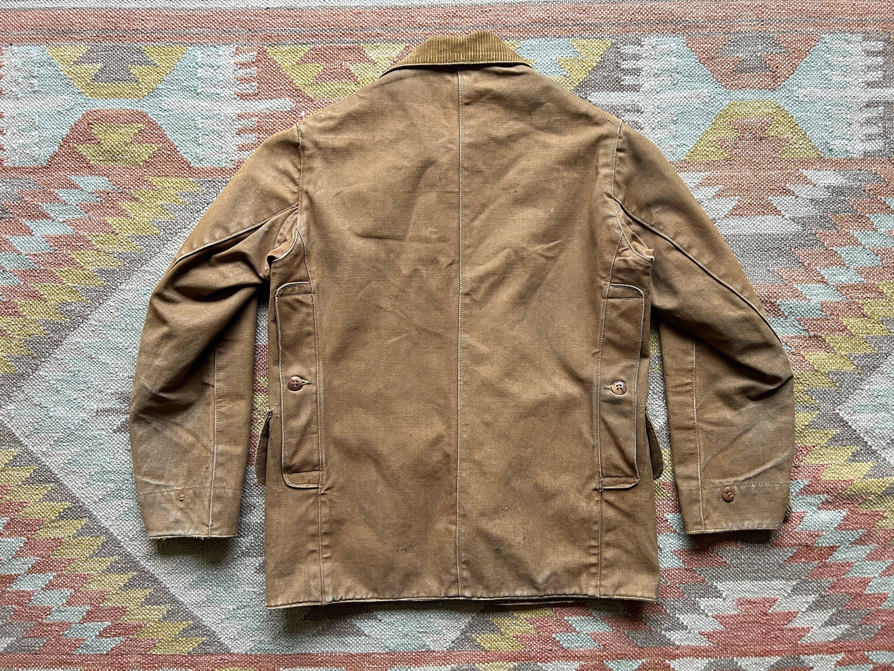 20s 30s Duxbak Hunting Jacket Field Coat Canvas Sportsman 20s 30s Duxbak Hunting Jacket Field Coat Canvas Sportsman