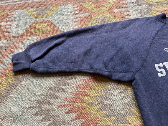 50s Crew Neck Pullover Sweatshirt Raglan Vintage … - image 5