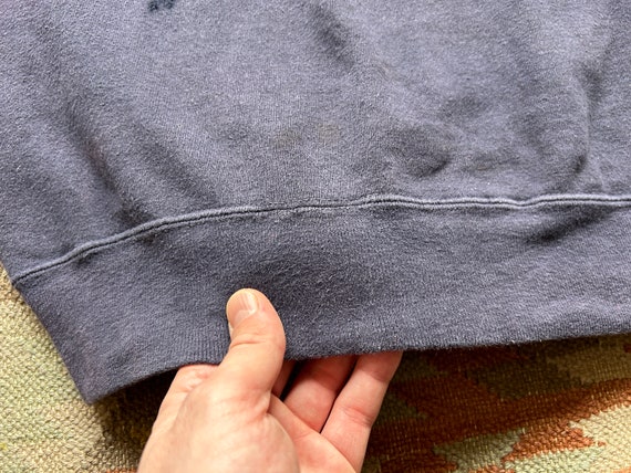 50s Crew Neck Pullover Sweatshirt Raglan Vintage … - image 6