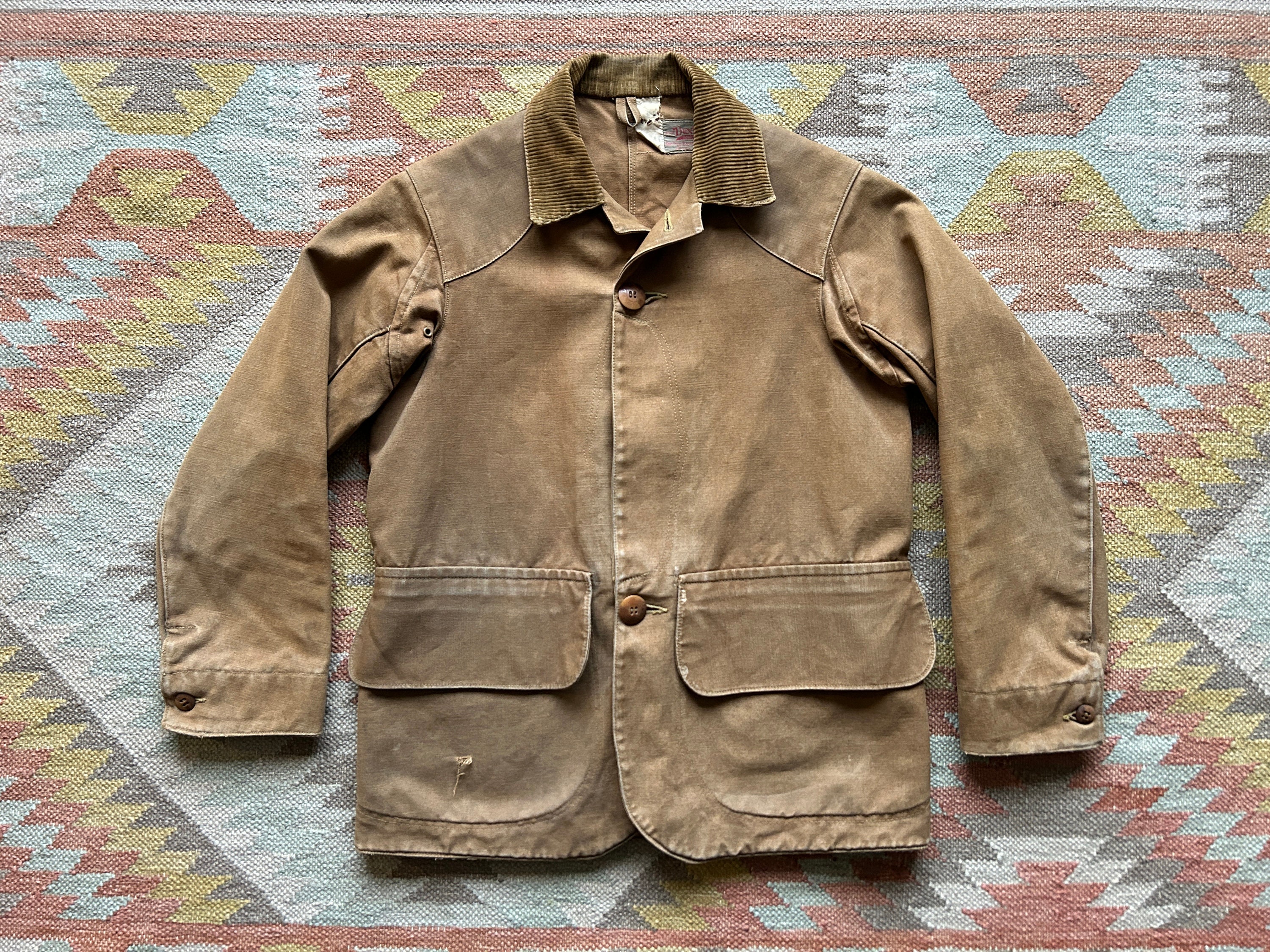 20s 30s Duxbak Hunting Jacket Field Coat Canvas Sportsman 20s 30s Duxbak Hunting Jacket Field Coat Canvas Sportsman