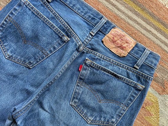 80s 90s Levi's 501s 501xx Red Tab Button Fly Vint… - image 7