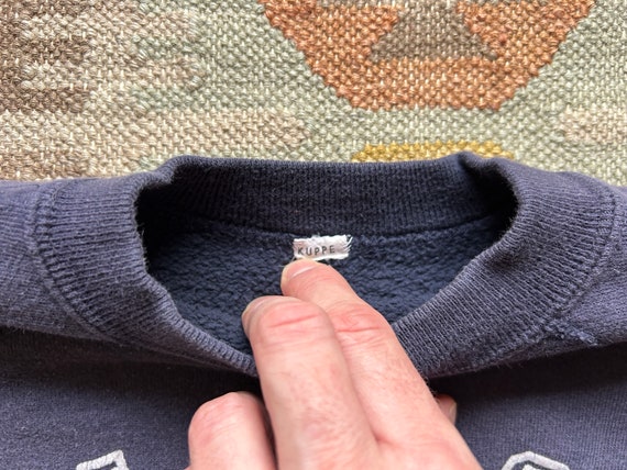 50s Crew Neck Pullover Sweatshirt Raglan Vintage … - image 3