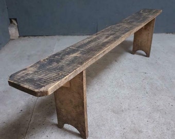 Stools Banquettes Old Small Unique Wooden Benches Home Living