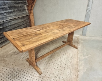 Old oak table dining table 76 x 200 cm