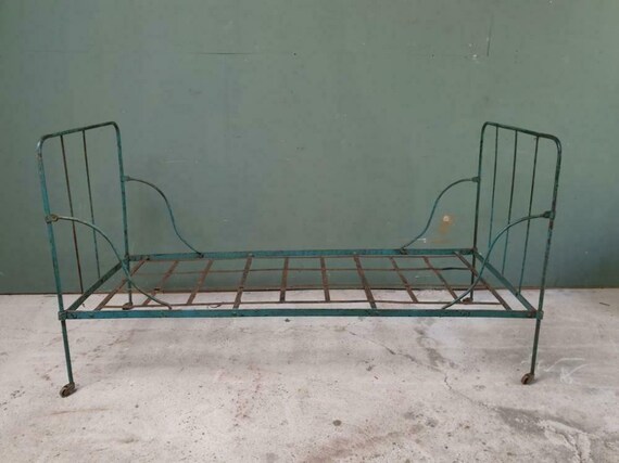 Antique Wrought Iron Bed Antique Garden Bench Lounge Bench
