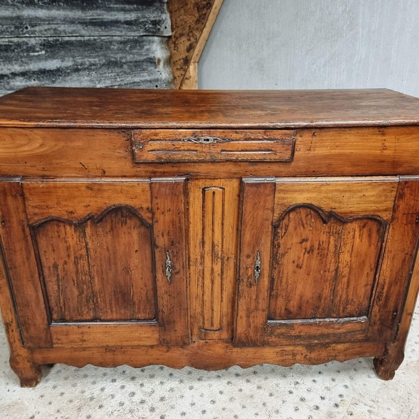 Antike Anrichte Buffet Sideboard Kirschholz 19. Jahrhundert