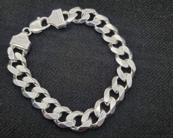 Cavigliera Argento Sterling 925 Italia | Maglia Rolo Sfaccettata 11 Pollici