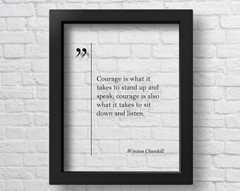 Transparent Winston Churchill Quote Motivational Wall Art Churchill Art Inspiring Wall Art Churchill Print Teacher Quotes Churchill Poster