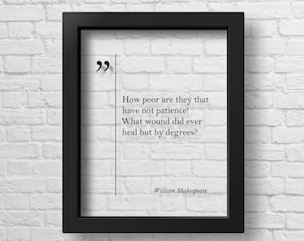 TRANSPARENT William Shakespeare Quote Shakespeare Wall Art Life Quotes Shakespeare Print Great Quotes Shakespeare Poetry Wall Art Poet Gift