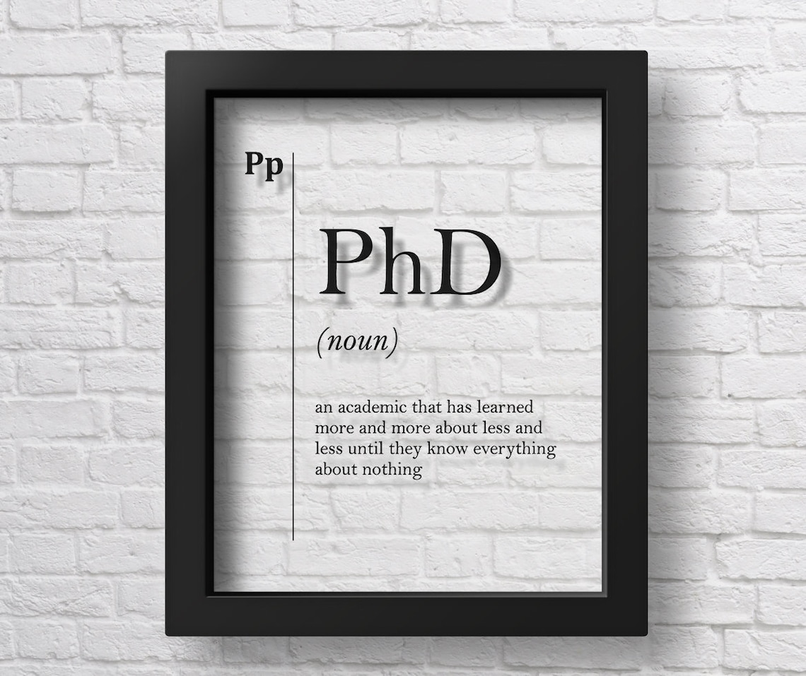 meaning of acronym phd