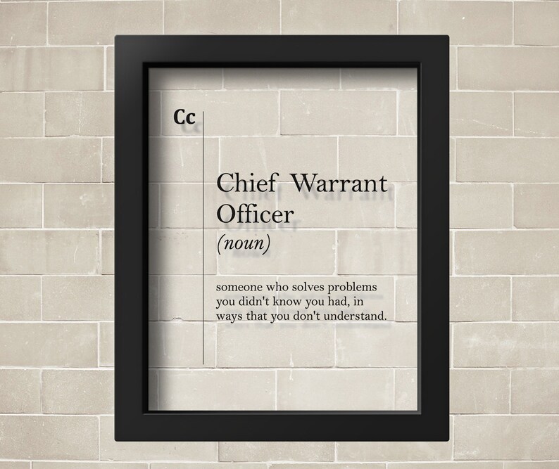 TRANSPARENT Chief Warrant Officer Definition Poster Chief Warrant transparent-chief-warrant-officer-definition-poster-chief-warrant