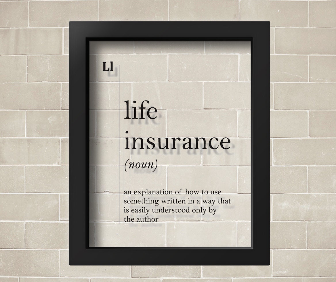 TRANSPARENT Life Insurance Definition Insurance Agent Gift Insurance